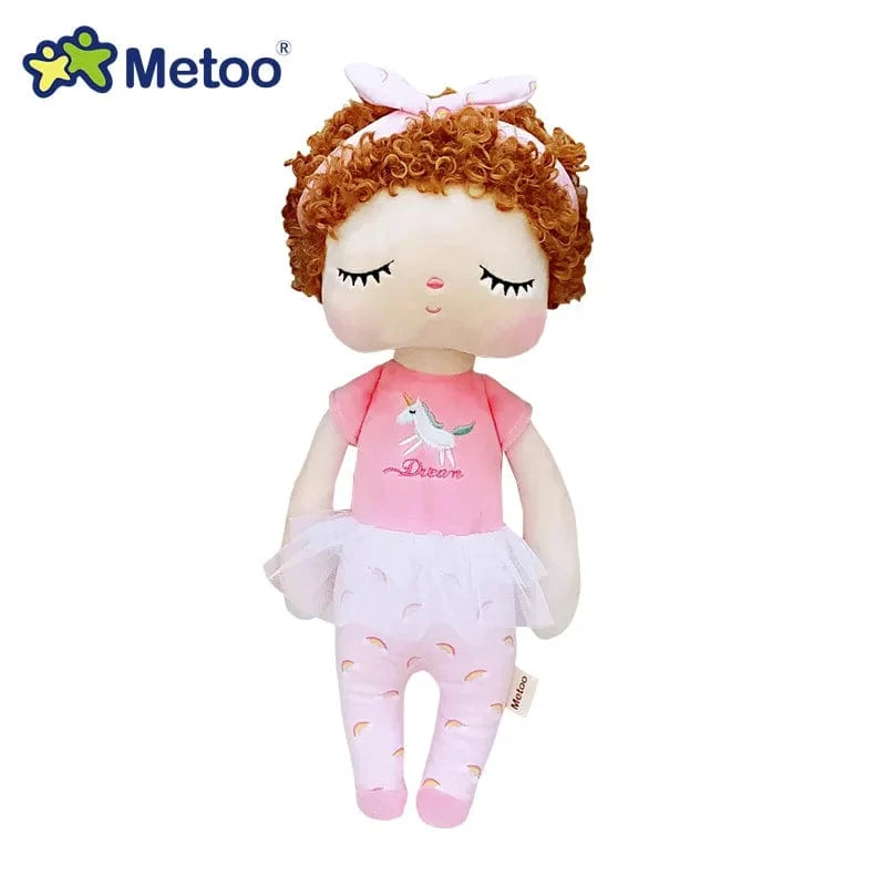 Original Metoo Puppe Vollständige Serie Angela Gefüllte Puppe Locken Engel Früchte Ankleiden Hochzeit Plüsch Spielzeug Baby Kinder Geschenk