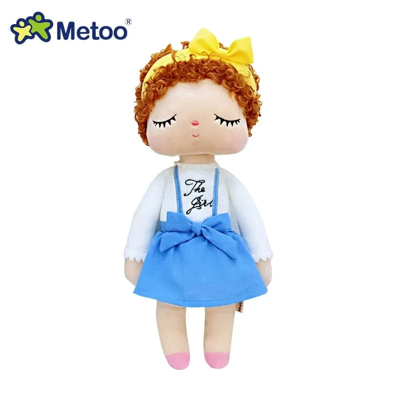 Original Metoo Puppe Vollständige Serie Angela Gefüllte Puppe Locken Engel Früchte Ankleiden Hochzeit Plüsch Spielzeug Baby Kinder Geschenk
