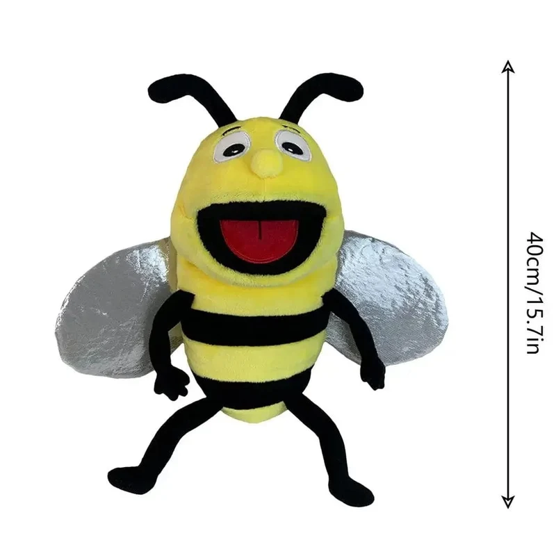 Handpuppen Kinderspielzeug Plüsch Insekten Tier Raupe Marienkäfer Handpuppen Puppe Familie Geschichtenerzählen Rollenspiele Fingerspielzeug