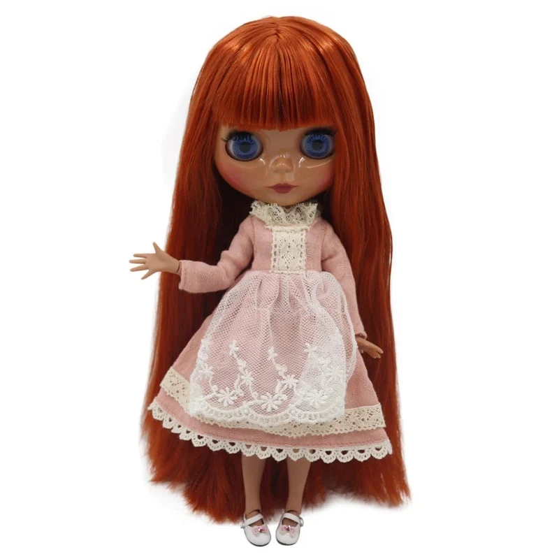 ICY DBS Blyth puppe joint körper weiß haut schwarz haut dunkle haut DIY Machen up spezielle preis geben hand set AB mädchen geschenk