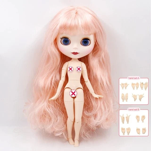 ICY DBS Blyth puppe joint körper weiß haut schwarz haut dunkle haut DIY Machen up spezielle preis geben hand set AB mädchen geschenk