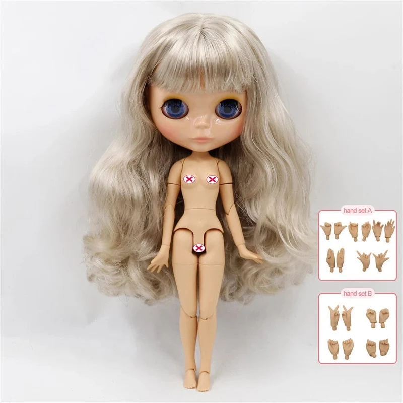 ICY DBS Blyth puppe joint körper weiß haut schwarz haut dunkle haut DIY Machen up spezielle preis geben hand set AB mädchen geschenk