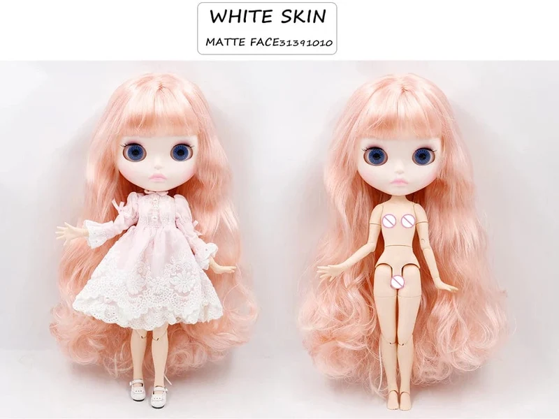 ICY DBS Blyth puppe joint körper weiß haut schwarz haut dunkle haut DIY Machen up spezielle preis geben hand set AB mädchen geschenk