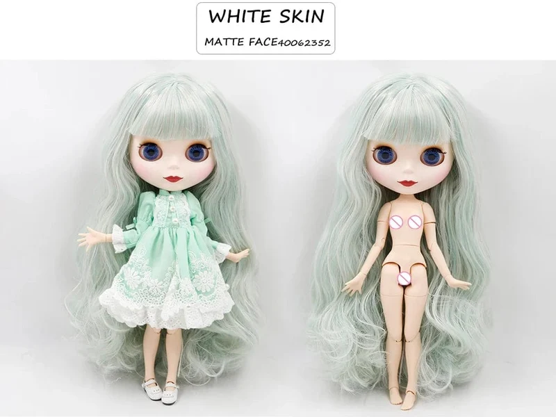 ICY DBS Blyth puppe joint körper weiß haut schwarz haut dunkle haut DIY Machen up spezielle preis geben hand set AB mädchen geschenk