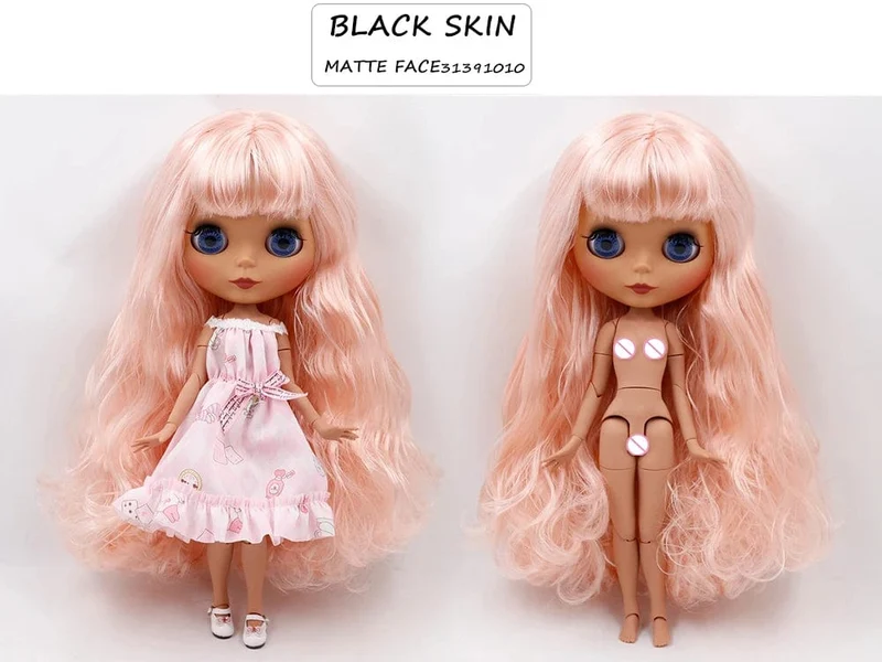 ICY DBS Blyth puppe joint körper weiß haut schwarz haut dunkle haut DIY Machen up spezielle preis geben hand set AB mädchen geschenk