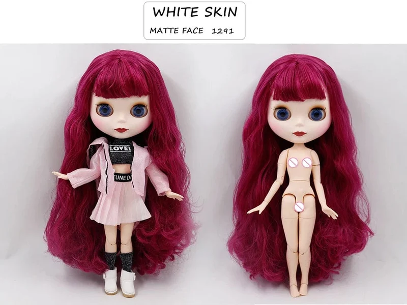 ICY DBS Blyth puppe joint körper weiß haut schwarz haut dunkle haut DIY Machen up spezielle preis geben hand set AB mädchen geschenk