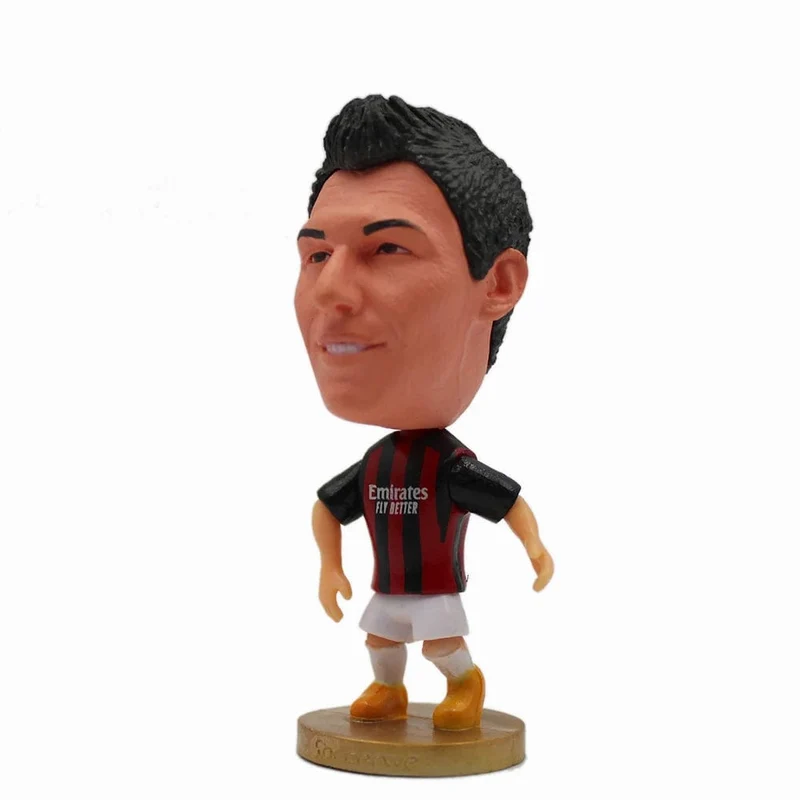 6.5 cm große KAKA Pirlo Maldini Inzaghi Nesta 2.5 Zoll AC2021 Aktivitätspuppe