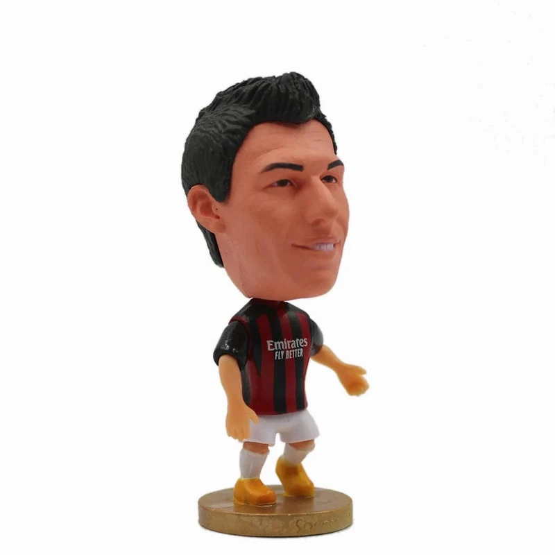 6.5 cm große KAKA Pirlo Maldini Inzaghi Nesta 2.5 Zoll AC2021 Aktivitätspuppe