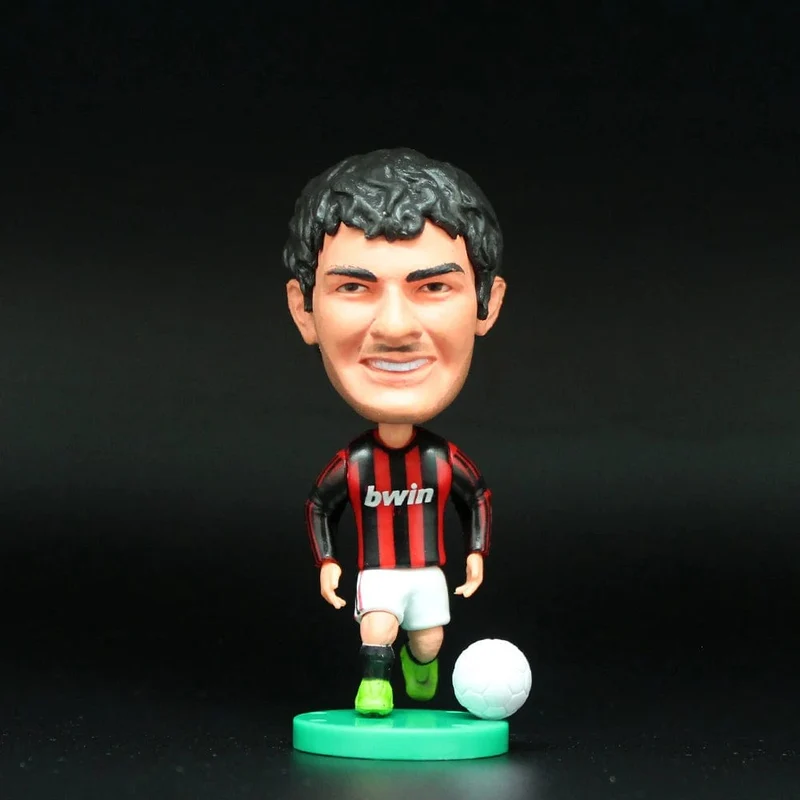 6.5 cm große KAKA Pirlo Maldini Inzaghi Nesta 2.5 Zoll AC2021 Aktivitätspuppe