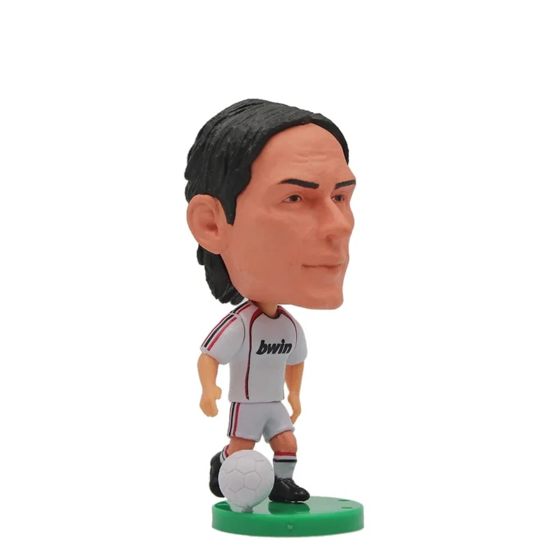 6.5 cm große KAKA Pirlo Maldini Inzaghi Nesta 2.5 Zoll AC2021 Aktivitätspuppe