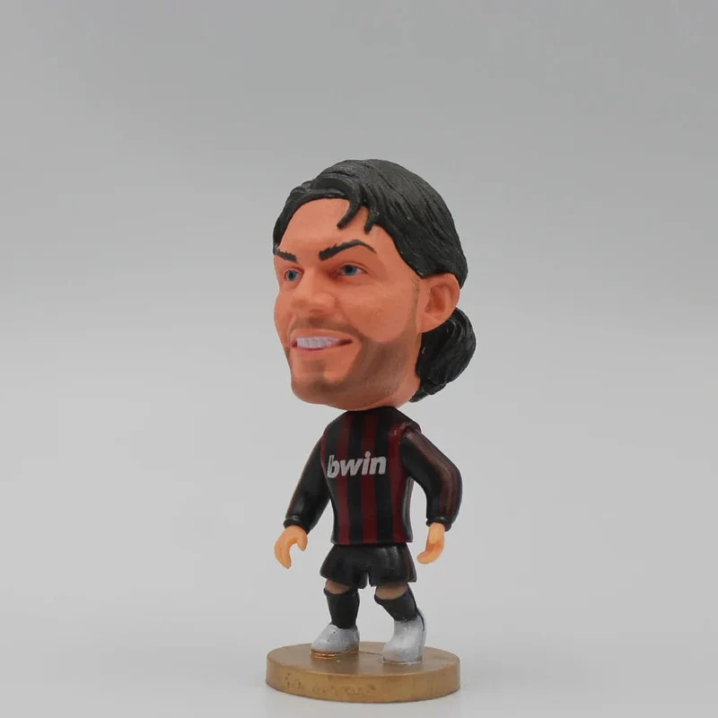 6.5 cm große KAKA Pirlo Maldini Inzaghi Nesta 2.5 Zoll AC2021 Aktivitätspuppe