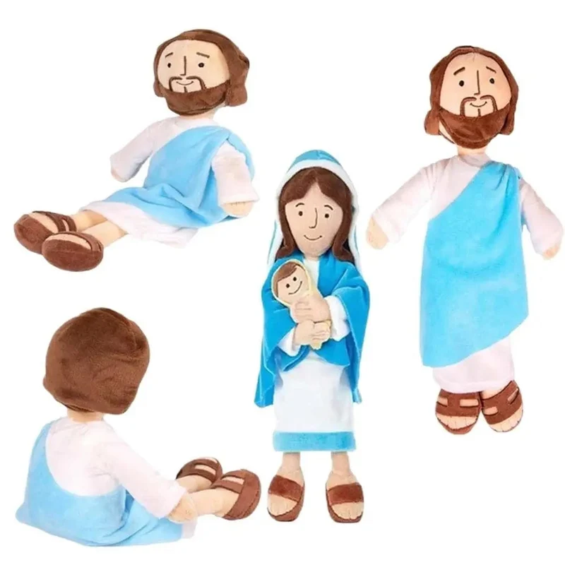 Christus Religiöse Heimdekoration Jungfrau Maria Pädagogische Puppe Jungfrau Maria Plüschtier Plüschkissen Jesus Plüschpuppe Stofftier