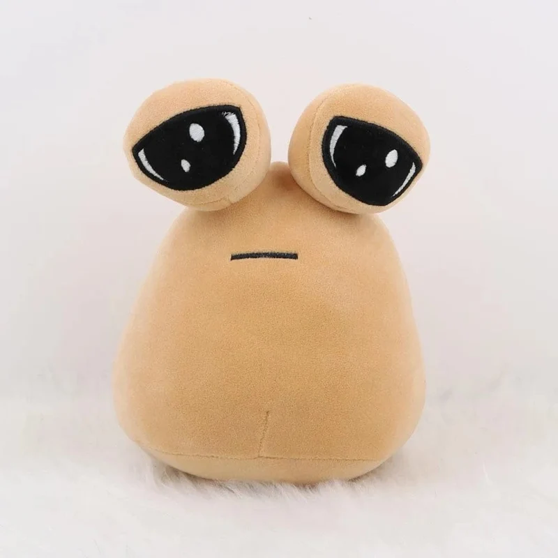 22cm Hot Game My Pet Alien Pou Plüschtier Furdiburb Emotion Alien Plushie Stofftier Pou Puppe