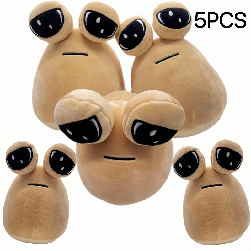 22cm Hot Game My Pet Alien Pou Plüschtier Furdiburb Emotion Alien Plushie Stofftier Pou Puppe