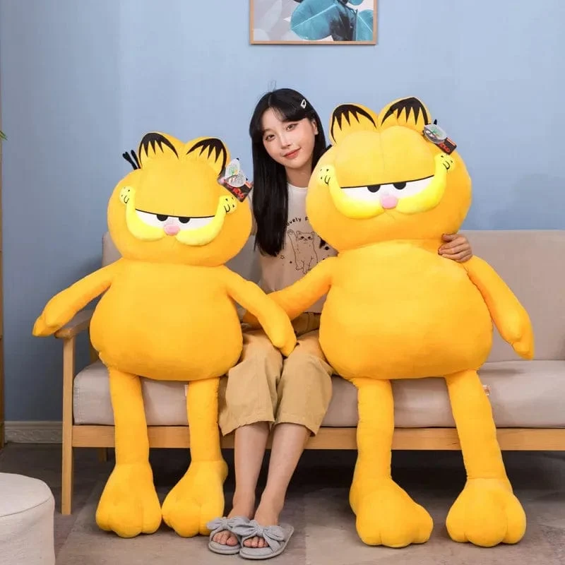 Garfield süße dicke Katze ausgestopfte Puppe Kawaii weiches Tier Katze Plüsch Spielzeug Kawaii Kinder begleiten Schlaf Geburtstag Weihnachten Geschenk
