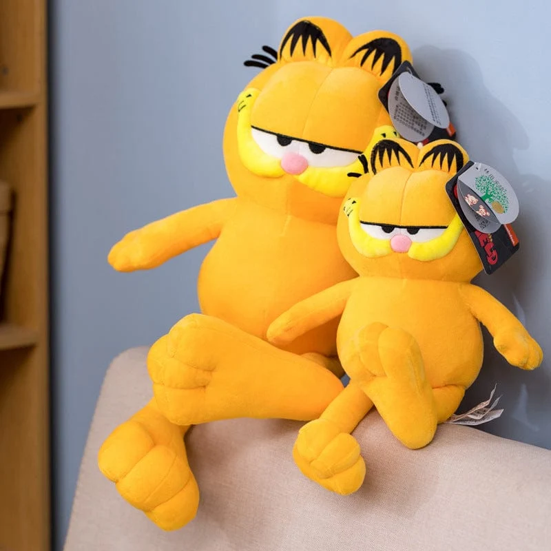 Garfield süße dicke Katze ausgestopfte Puppe Kawaii weiches Tier Katze Plüsch Spielzeug Kawaii Kinder begleiten Schlaf Geburtstag Weihnachten Geschenk