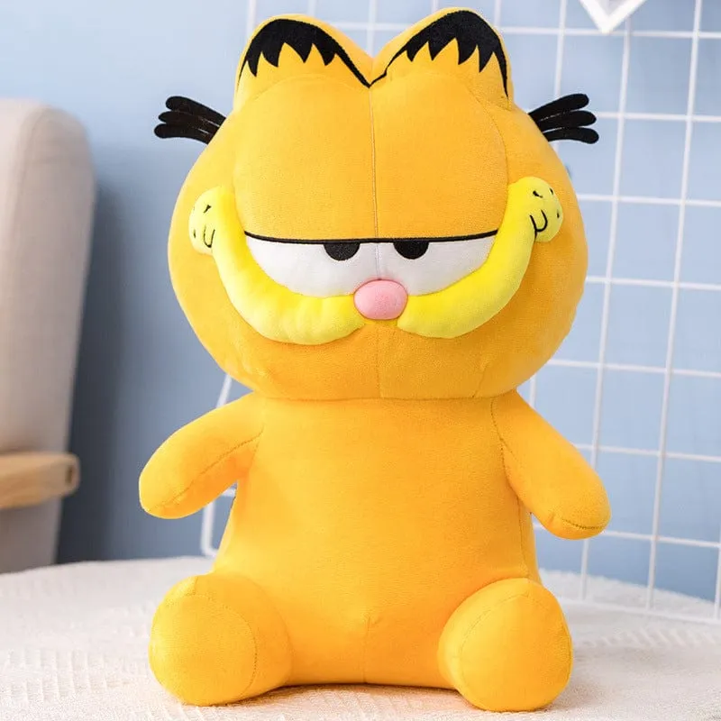 Garfield süße dicke Katze ausgestopfte Puppe Kawaii weiches Tier Katze Plüsch Spielzeug Kawaii Kinder begleiten Schlaf Geburtstag Weihnachten Geschenk