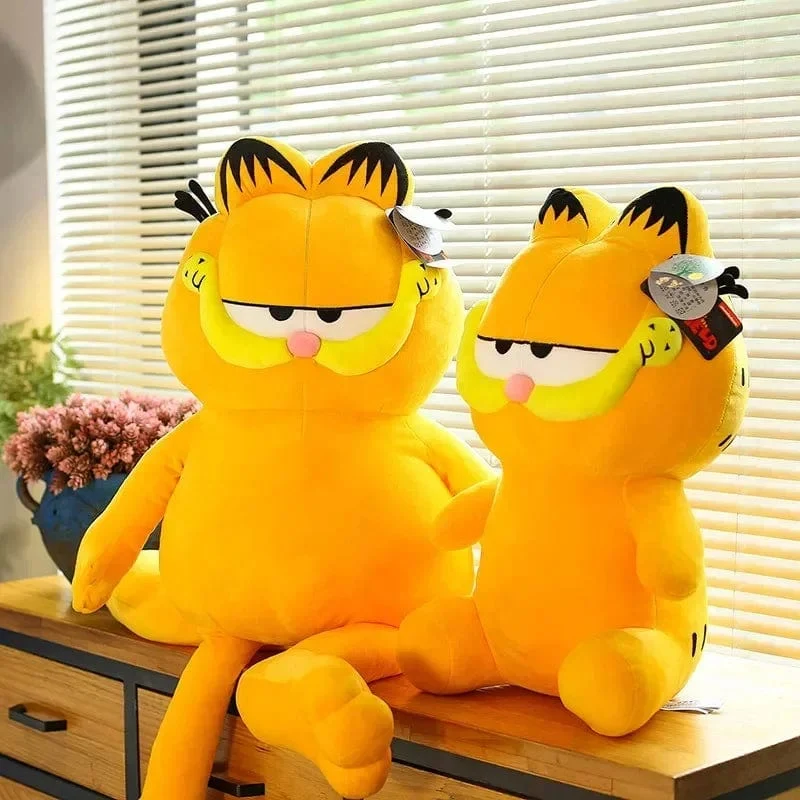 Garfield süße dicke Katze ausgestopfte Puppe Kawaii weiches Tier Katze Plüsch Spielzeug Kawaii Kinder begleiten Schlaf Geburtstag Weihnachten Geschenk