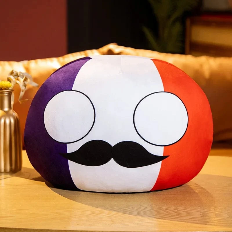 10/30/40cm Polandball Plüsch Puppe Countryball Country Ball Spielzeug Plüsch Anhänger Gefüllte Puppe Weihnachten Kinder Geschenk