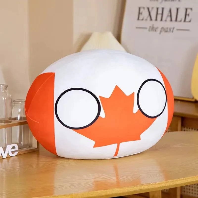10/30/40cm Polandball Plüsch Puppe Countryball Country Ball Spielzeug Plüsch Anhänger Gefüllte Puppe Weihnachten Kinder Geschenk
