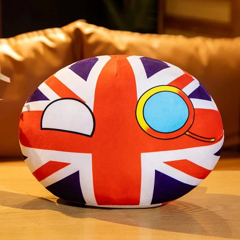 10/30/40cm Polandball Plüsch Puppe Countryball Country Ball Spielzeug Plüsch Anhänger Gefüllte Puppe Weihnachten Kinder Geschenk
