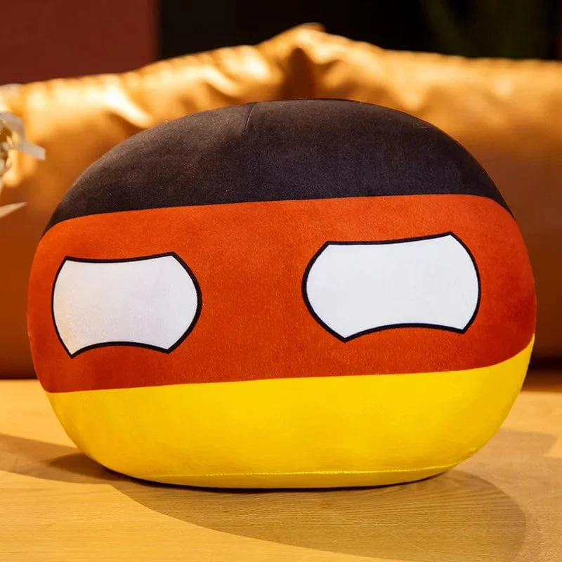 10/30/40cm Polandball Plüsch Puppe Countryball Country Ball Spielzeug Plüsch Anhänger Gefüllte Puppe Weihnachten Kinder Geschenk