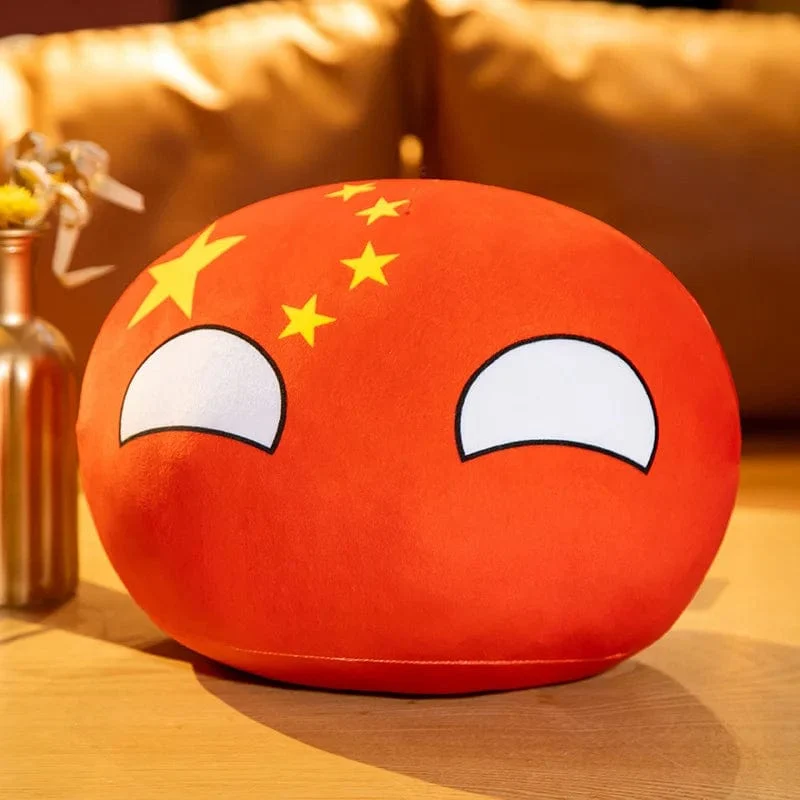 10/30/40cm Polandball Plüsch Puppe Countryball Country Ball Spielzeug Plüsch Anhänger Gefüllte Puppe Weihnachten Kinder Geschenk