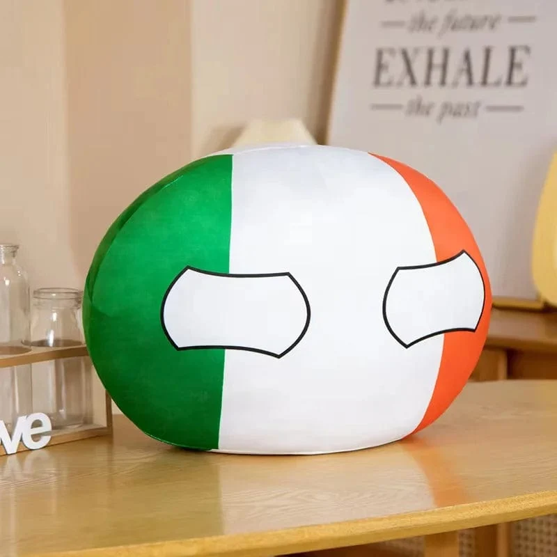 10/30/40cm Polandball Plüsch Puppe Countryball Country Ball Spielzeug Plüsch Anhänger Gefüllte Puppe Weihnachten Kinder Geschenk