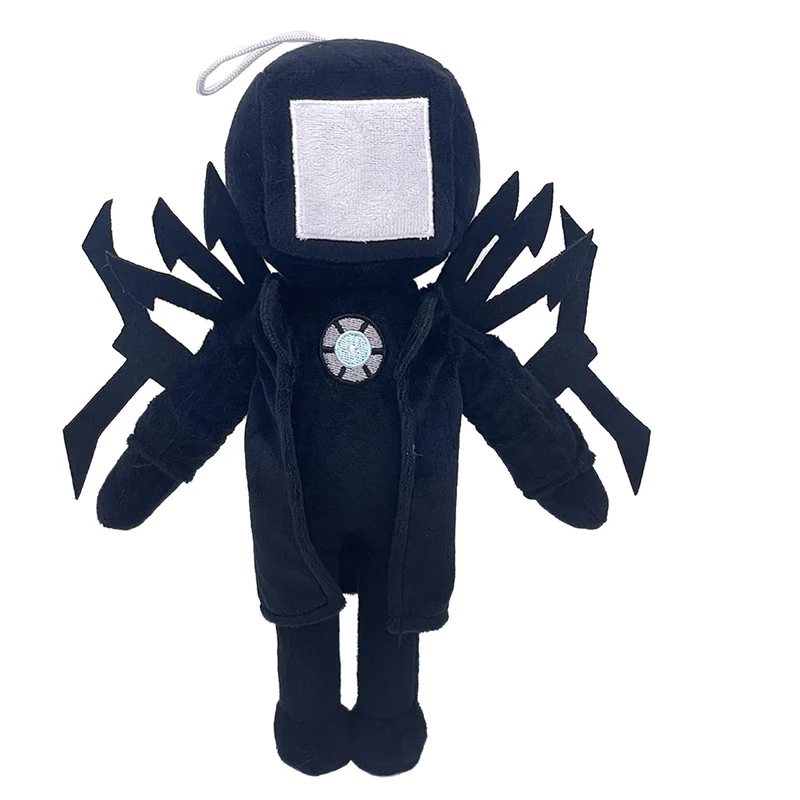 Skibidi Toilet Bosses Titan TV-Mann Kameramann Plüschtiere für Fans und Freunde Wunderschöne Stofftiere Puppe Weihnachtsgeschenk