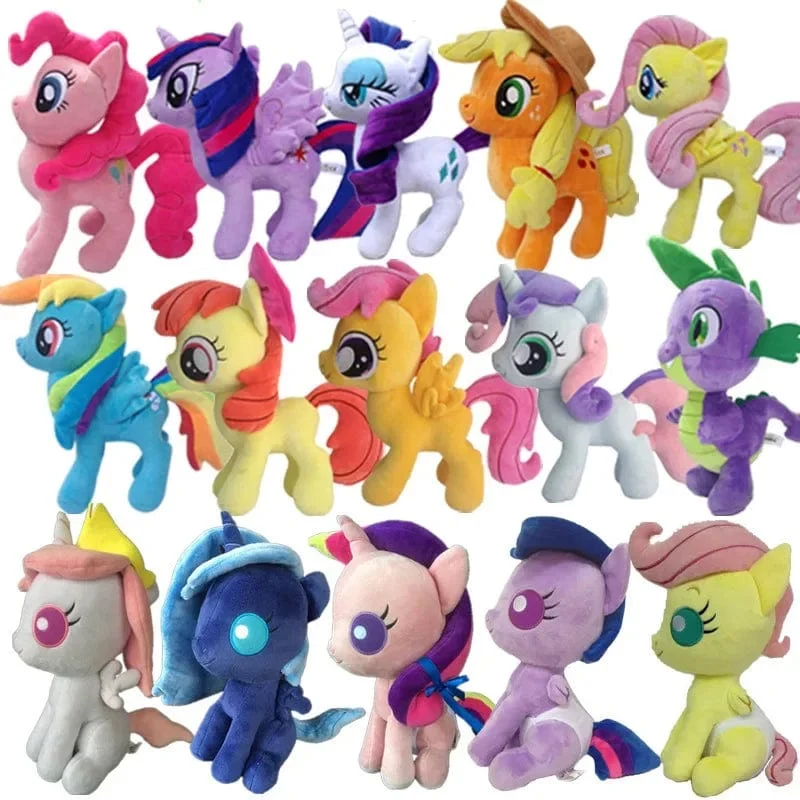 Echtes My Little Pony Plüschtier Universum Prinzessin Mond Prinzessin Albtraum Monat Kran Maschine Anime Plüsch Kinder Geschenk