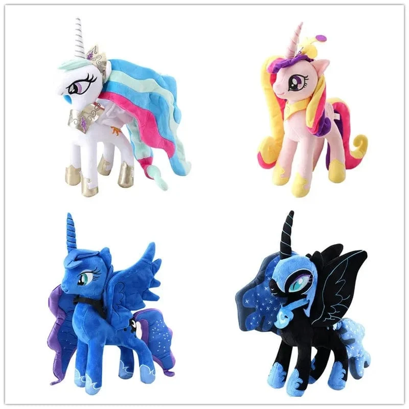 Echtes My Little Pony Plüschtier Universum Prinzessin Mond Prinzessin Albtraum Monat Kran Maschine Anime Plüsch Kinder Geschenk