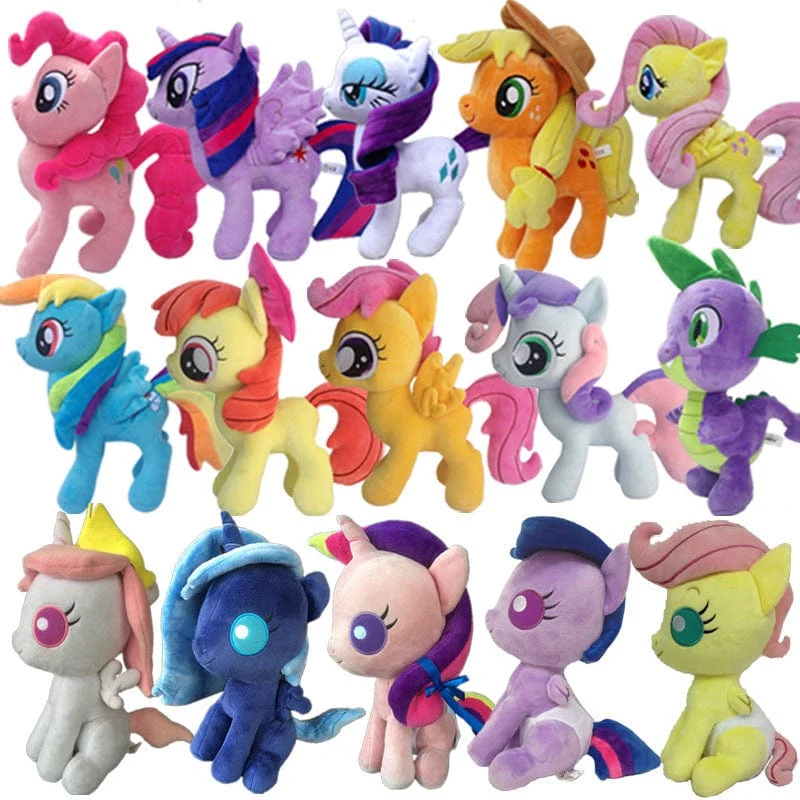 Echtes My Little Pony Plüschtier Universum Prinzessin Mond Prinzessin Albtraum Monat Kran Maschine Anime Plüsch Kinder Geschenk