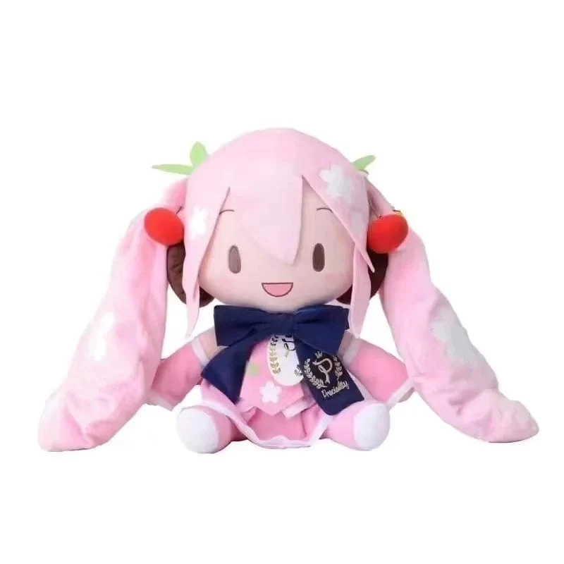 25–32 cm japanisches Anime-Plüschtier, Hatsune Miku, Plüschpuppe, weiches Kissen, Zukunftspuppe, süßes Weihnachtsgeschenk für Kinder