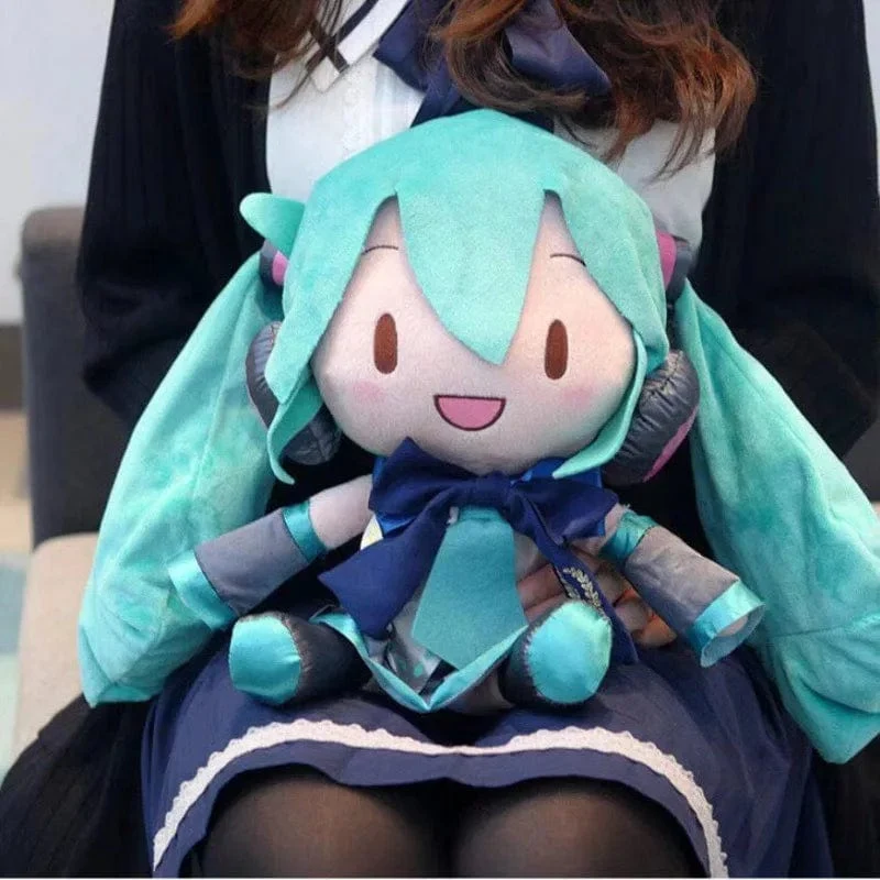 25–32 cm japanisches Anime-Plüschtier, Hatsune Miku, Plüschpuppe, weiches Kissen, Zukunftspuppe, süßes Weihnachtsgeschenk für Kinder
