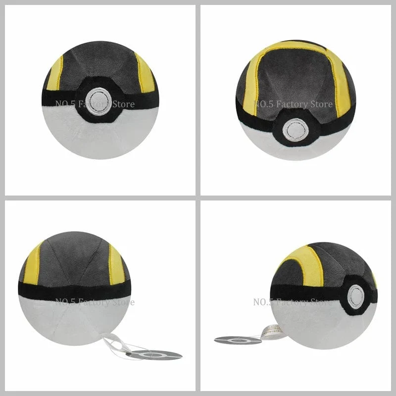 9Styles Pokemon Plüsch Pokeball Stofftier Meisterball Pokeball Großer Ball Beast Ball Dämmerungsball Hisuian Ultra Ball Peluche Puppe