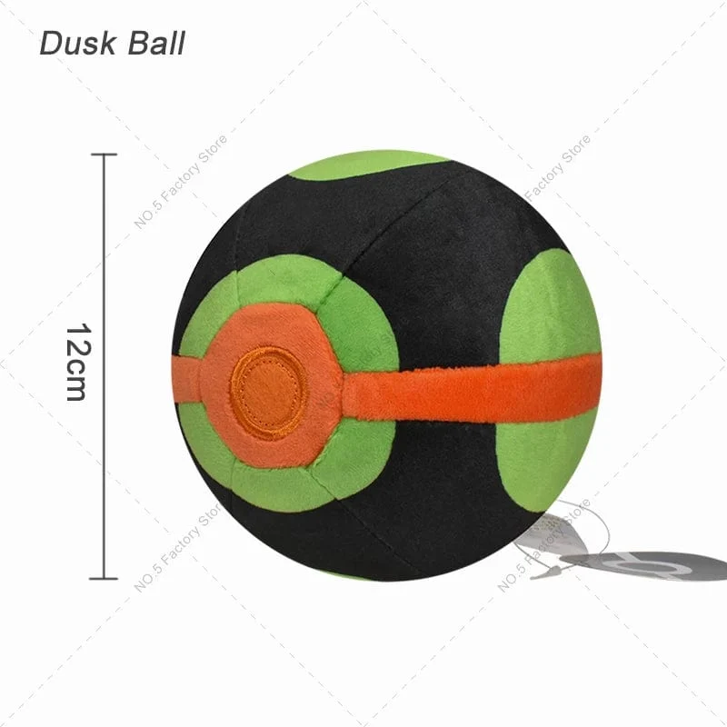 9Styles Pokemon Plüsch Pokeball Stofftier Meisterball Pokeball Großer Ball Beast Ball Dämmerungsball Hisuian Ultra Ball Peluche Puppe