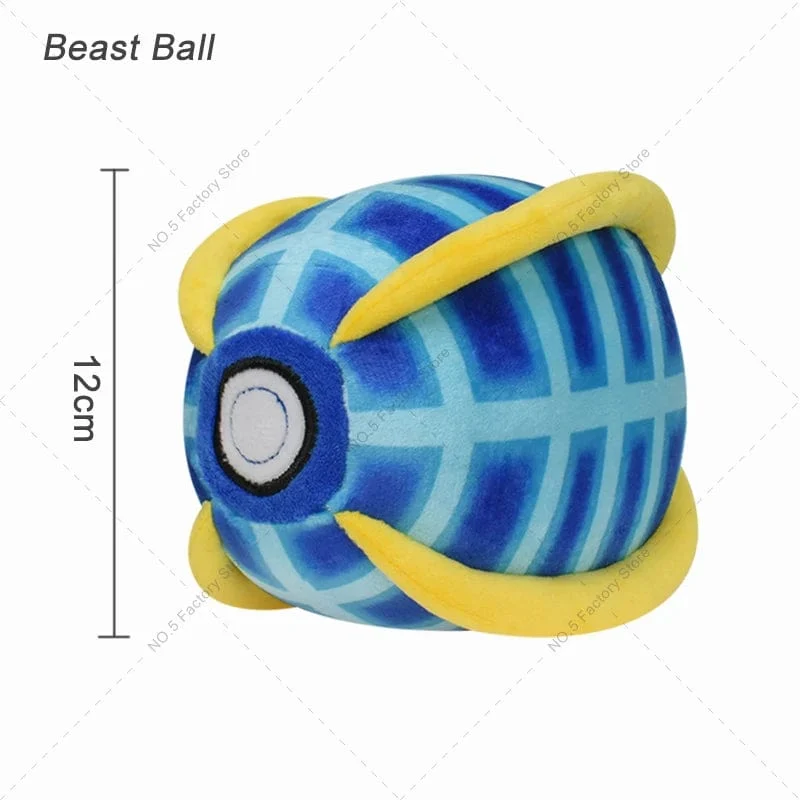 9Styles Pokemon Plüsch Pokeball Stofftier Meisterball Pokeball Großer Ball Beast Ball Dämmerungsball Hisuian Ultra Ball Peluche Puppe