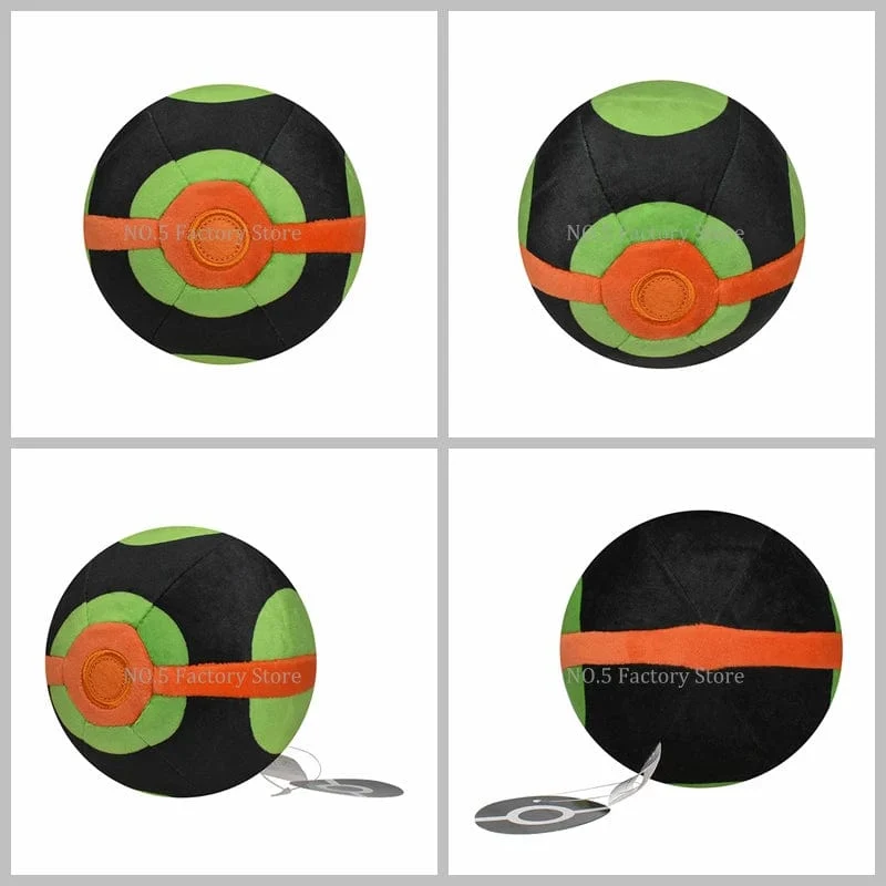 9Styles Pokemon Plüsch Pokeball Stofftier Meisterball Pokeball Großer Ball Beast Ball Dämmerungsball Hisuian Ultra Ball Peluche Puppe