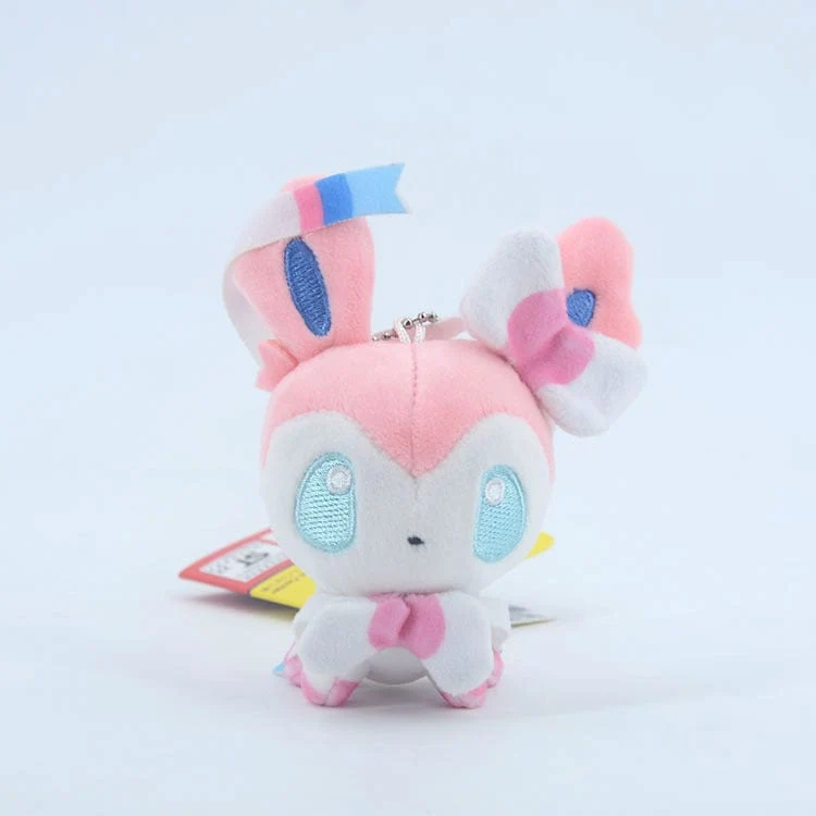 Pokemon Eevee Plüschpuppe Q Version Sylveon Eeveelution Glaceon Leafeon Umbreon Espeon Jolteon Vaporeon Haustier Elfen Geschenk