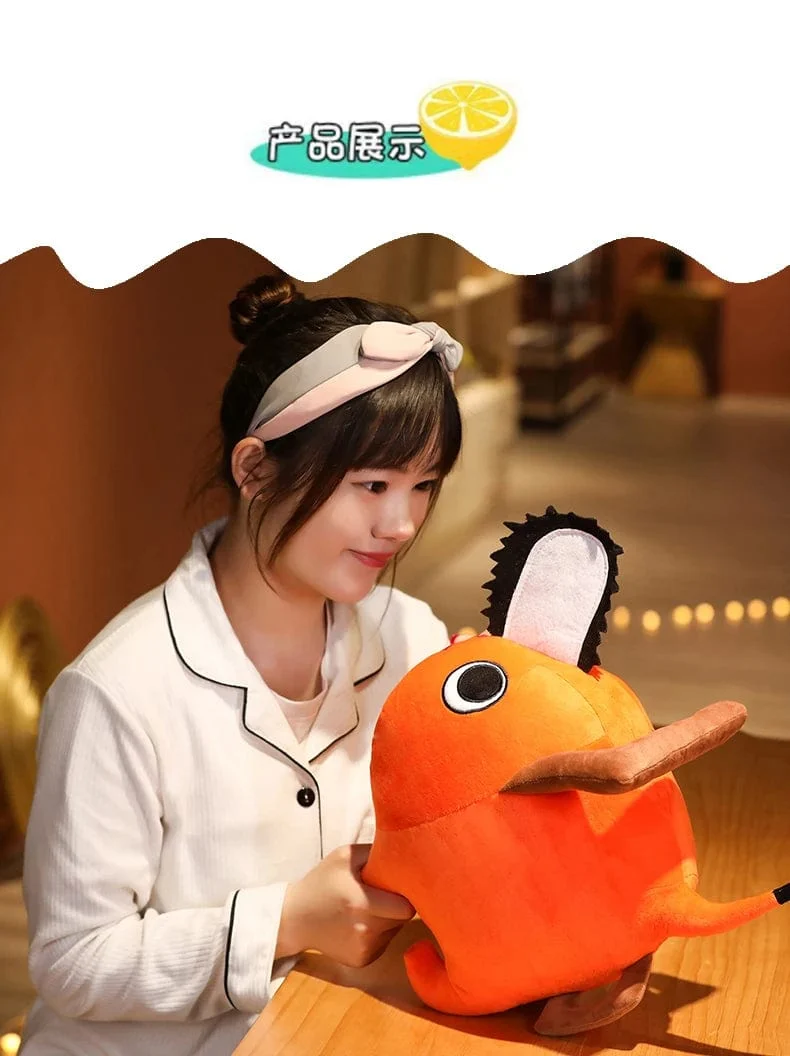10-40CM Pochita Plüsch Kettensäge Kettensäge Mann Plüsch Puppe Niedlich Ausgestopften Cartoon Anime Stofftiere Kissen Für Kinder Weihnachten Geschenke