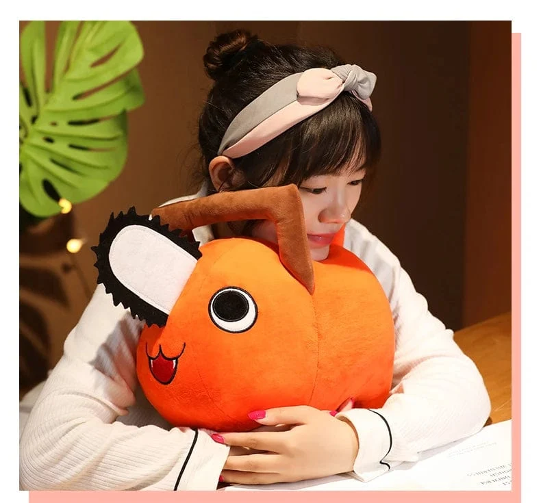10-40CM Pochita Plüsch Kettensäge Kettensäge Mann Plüsch Puppe Niedlich Ausgestopften Cartoon Anime Stofftiere Kissen Für Kinder Weihnachten Geschenke