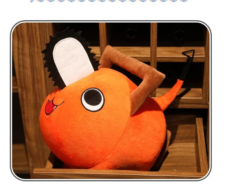 10-40CM Pochita Plüsch Kettensäge Kettensäge Mann Plüsch Puppe Niedlich Ausgestopften Cartoon Anime Stofftiere Kissen Für Kinder Weihnachten Geschenke