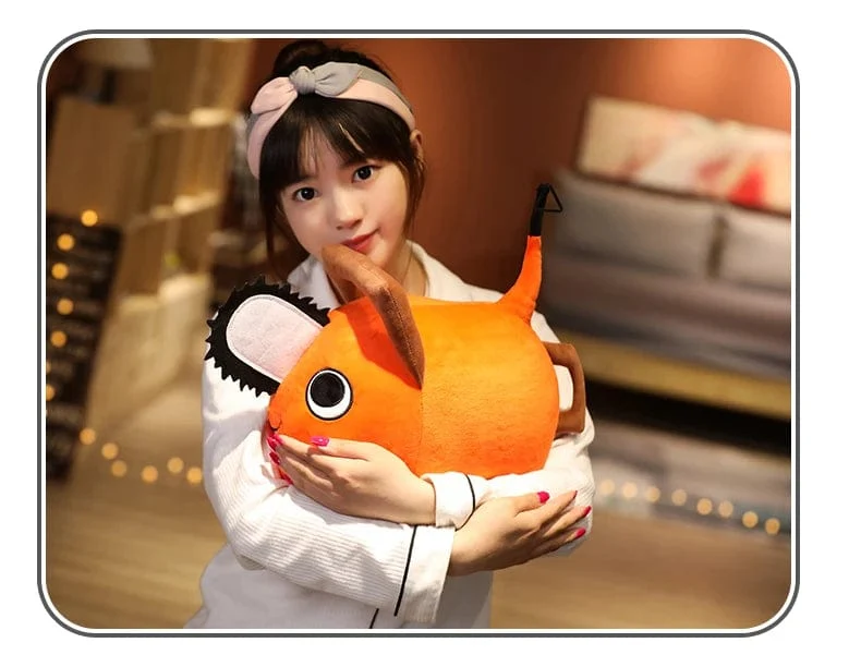 10-40CM Pochita Plüsch Kettensäge Kettensäge Mann Plüsch Puppe Niedlich Ausgestopften Cartoon Anime Stofftiere Kissen Für Kinder Weihnachten Geschenke