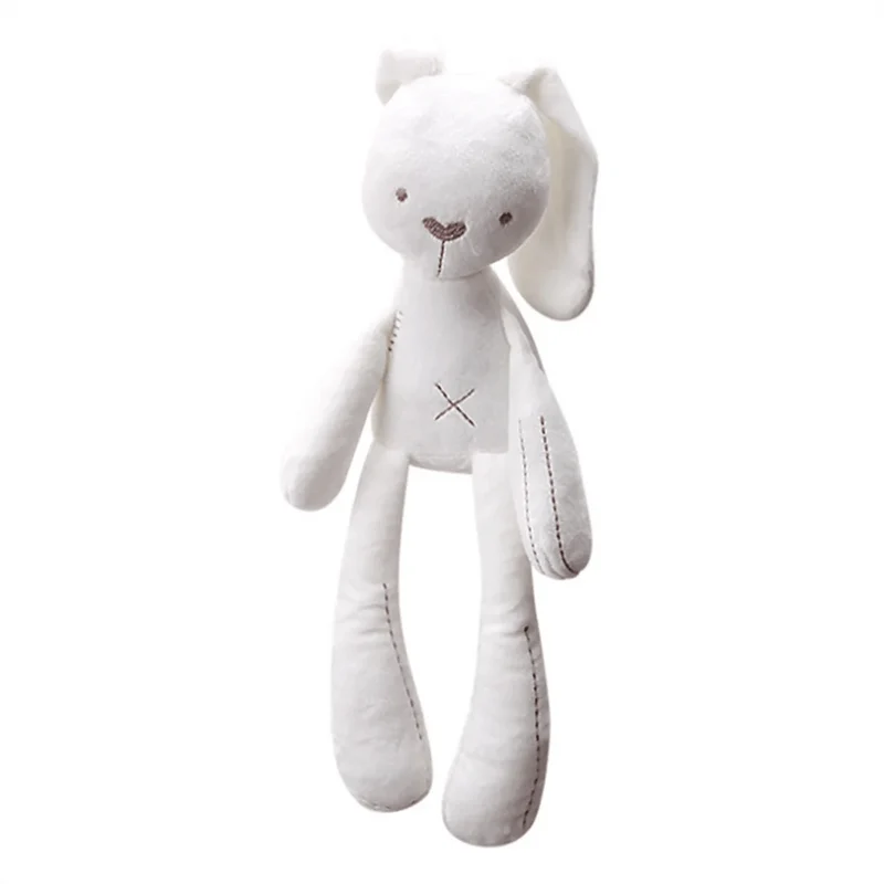 42CM Niedlichen Cartoon Langen Ohren Kaninchen Puppe Baby Weiche Plüsch Spielzeug Für Kinder Bunny Schlafen Mate Kinder Ausgestopften Plüsch tier Spielzeug