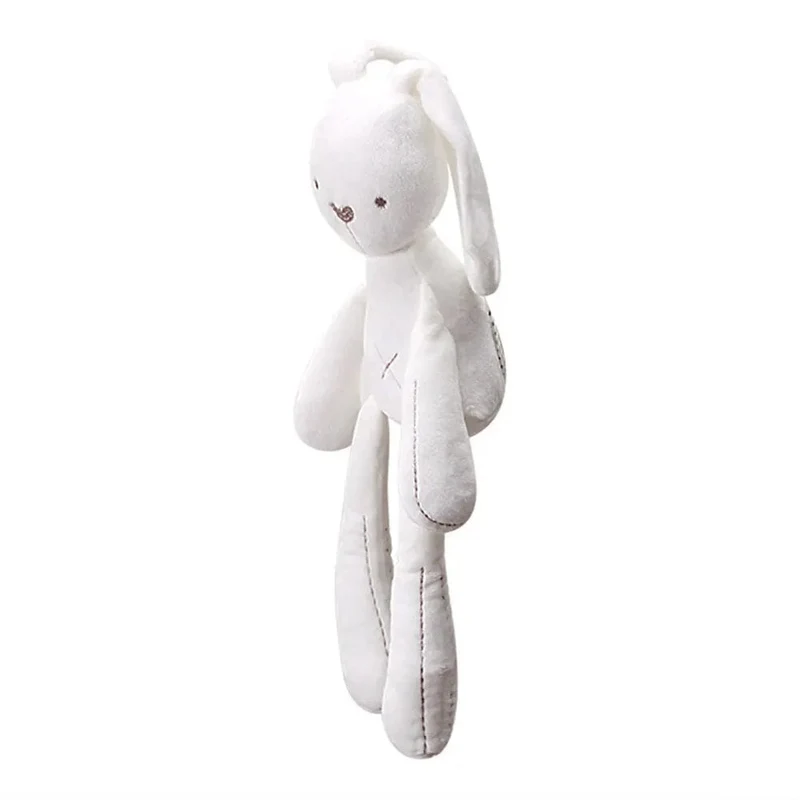 42CM Niedlichen Cartoon Langen Ohren Kaninchen Puppe Baby Weiche Plüsch Spielzeug Für Kinder Bunny Schlafen Mate Kinder Ausgestopften Plüsch tier Spielzeug