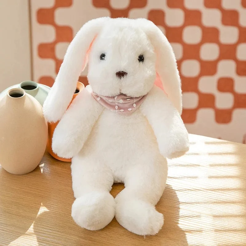 Kawaii Langohr-Kaninchen, weiches Plüschspielzeug, schlafender süßer Häschen-Cartoon, Stofftierpuppen, Kind, Baby, Beschwichtigungskissen, Geburtstagsgeschenk