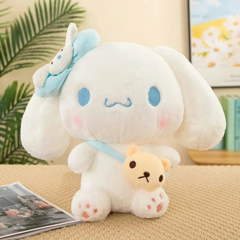 Hot 40/50cm Kawaii Sanrio Kuromi My Melody Cinnamoroll Plüsch Spielzeug Puppe Kissen Anime Cartoon Kinder Geschenke Zimmer Dekoration puppen