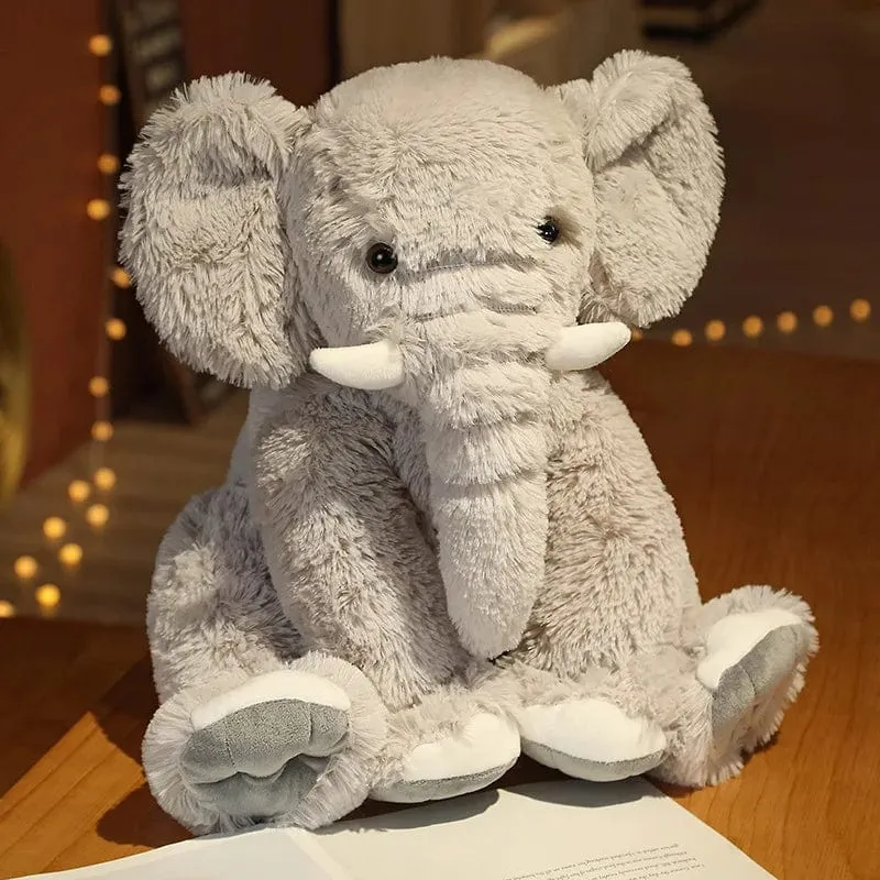 Kinder Weicher Elefant Plüsch Großer Elefant Spielzeug Kuscheltiere Plüschtiere Kissen Baby Begleiten Puppe Säuglingsspielzeug Neugeborenes Geschenk