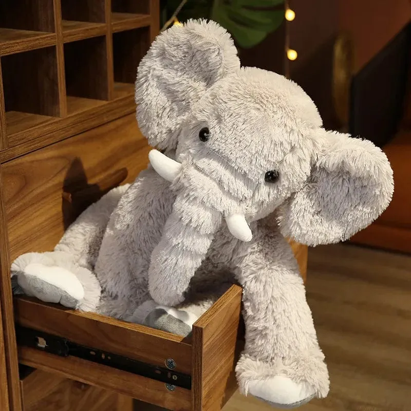 Kinder Weicher Elefant Plüsch Großer Elefant Spielzeug Kuscheltiere Plüschtiere Kissen Baby Begleiten Puppe Säuglingsspielzeug Neugeborenes Geschenk