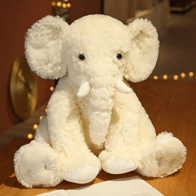 Kinder Weicher Elefant Plüsch Großer Elefant Spielzeug Kuscheltiere Plüschtiere Kissen Baby Begleiten Puppe Säuglingsspielzeug Neugeborenes Geschenk